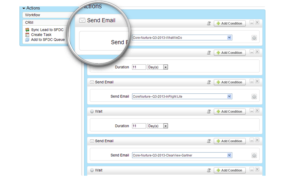 Setup Core Nurture Tracks