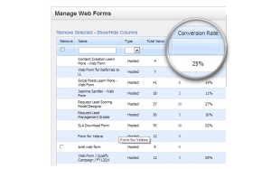 Web Form Conversions